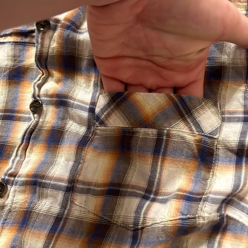 Light Weight Gap Flannel Button Down. - image 2